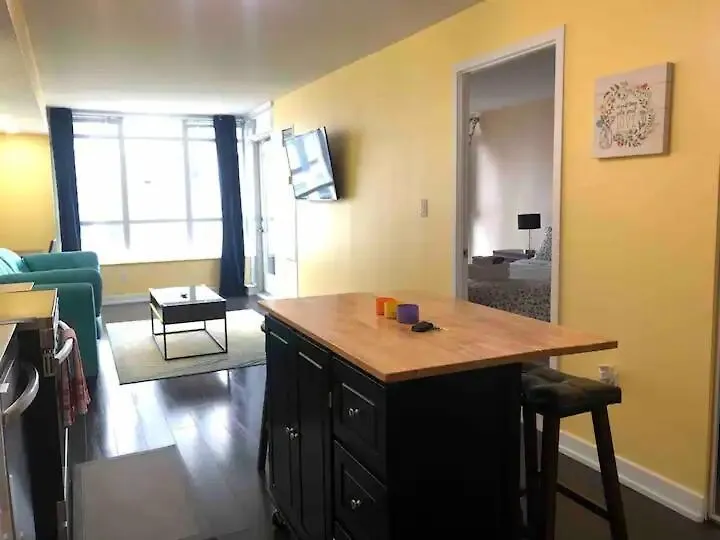 Apartamento Cozy Downtown 1Br Den Free Parking Near Cn Tower Toronto 0*,