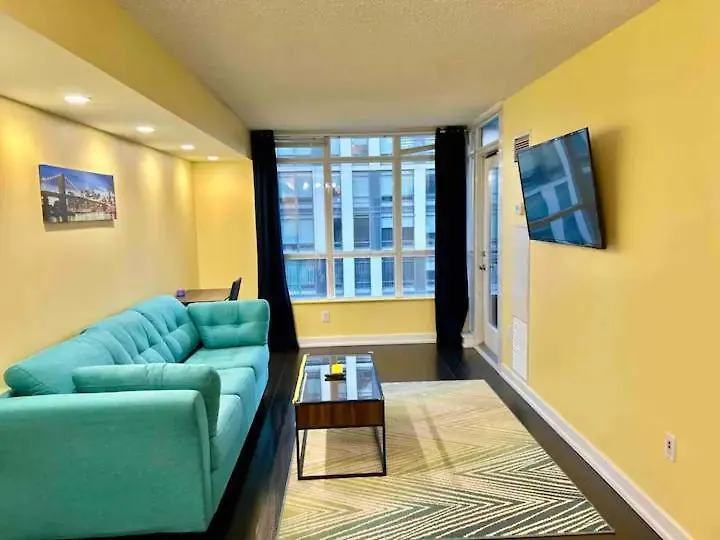 Apartamento Cozy Downtown 1Br Den Free Parking Near Cn Tower Toronto